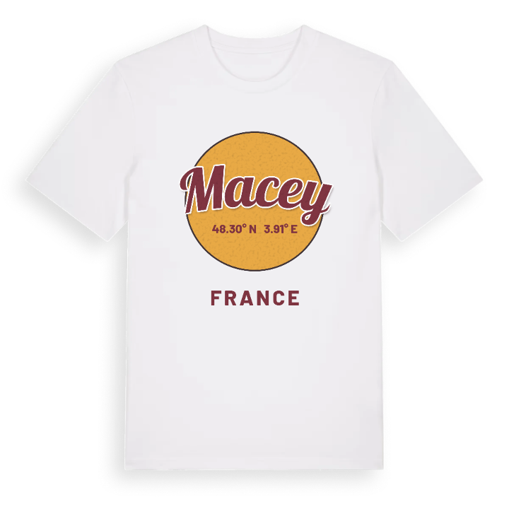 Macey cirkel t-shirt – t-shirt från PinShirt