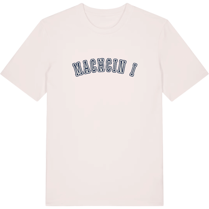 Machcin I college t-shirt – t-shirt från PinShirt