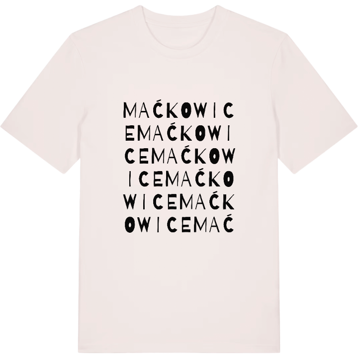 Maćkowice ordlek t-shirt – t-shirt från PinShirt