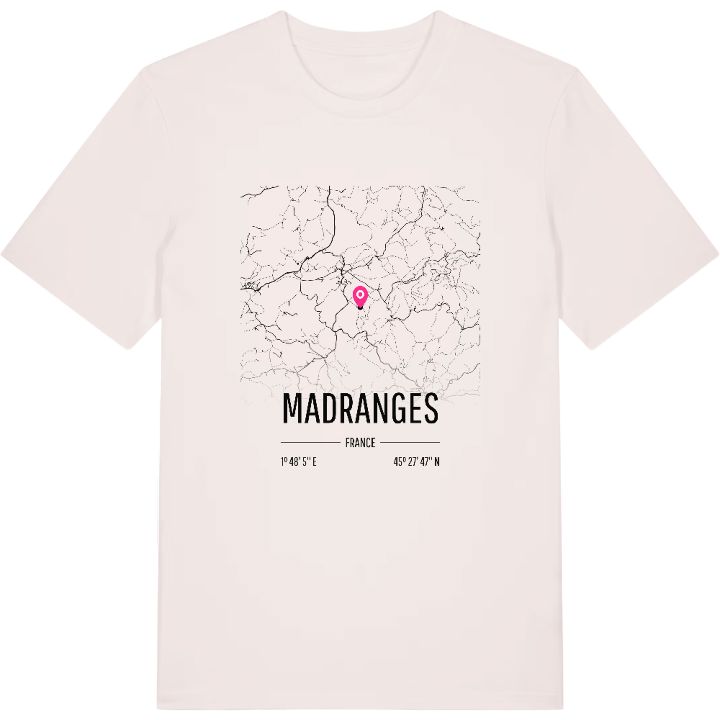 Madranges karta t-shirt – t-shirt från PinShirt
