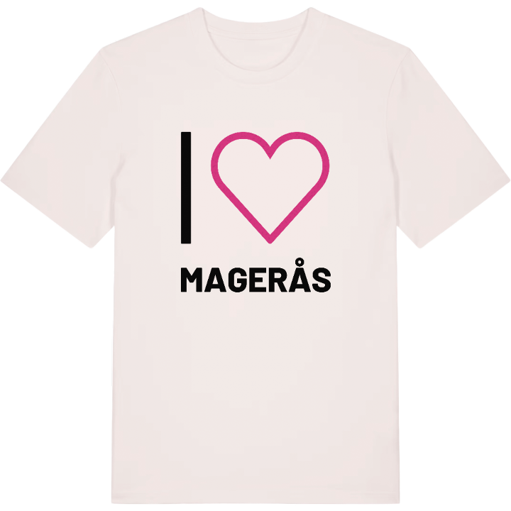 Jag älskar Magerås t-shirt stort tryck – t-shirt från PinShirt