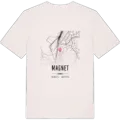Magnet karta t-shirt