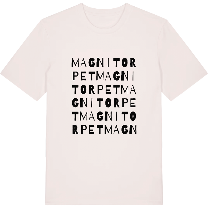 Magnitorpet ordlek t-shirt – t-shirt från PinShirt
