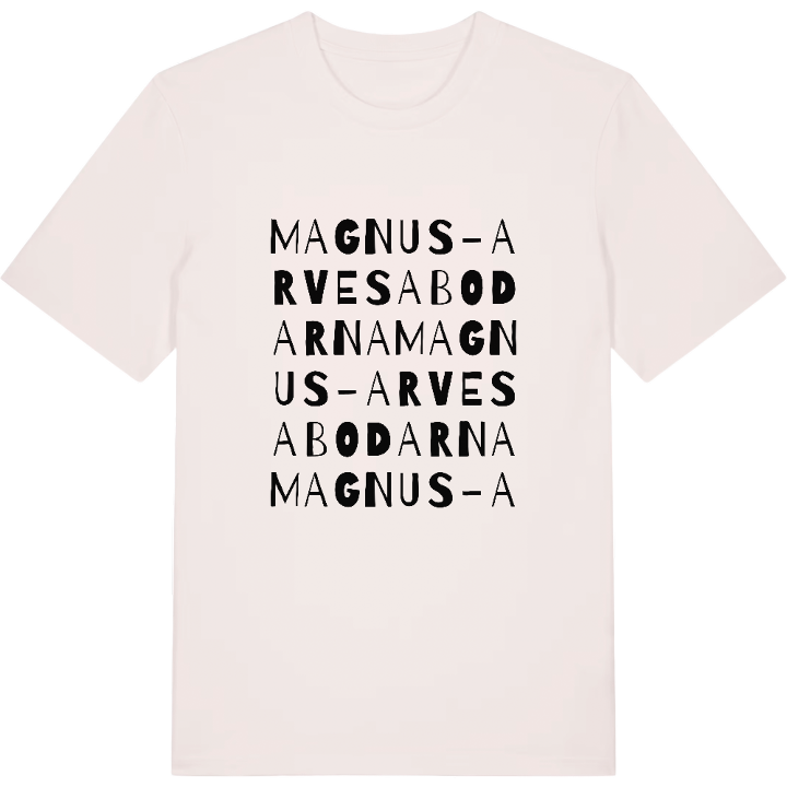 Magnus-Arvesabodarna ordlek t-shirt – t-shirt från PinShirt