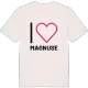 Jag älskar Magnuse t-shirt stort tryck
