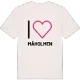 Jag älskar Måholmen t-shirt stort tryck