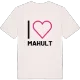 Jag älskar Mahult t-shirt stort tryck