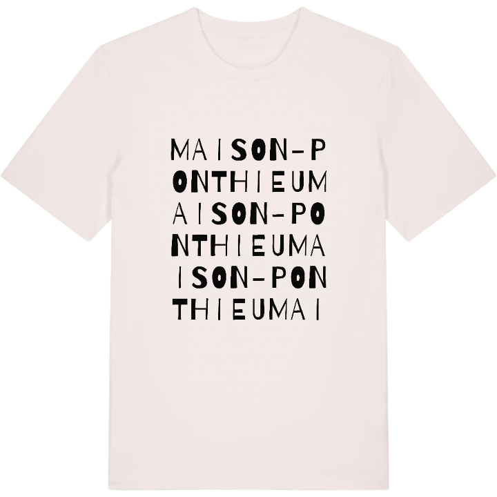 Maison-Ponthieu ordlek t-shirt – t-shirt från PinShirt
