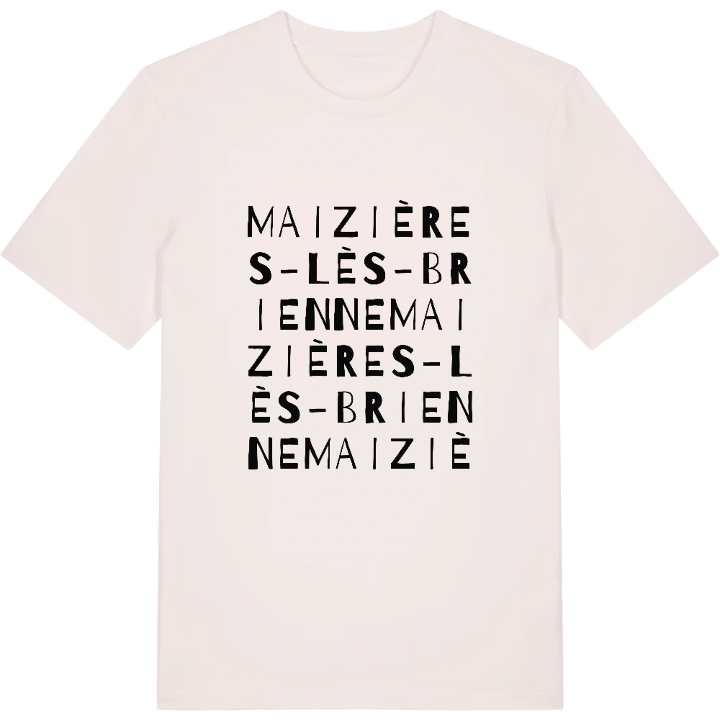 Maizières-lès-Brienne ordlek t-shirt – t-shirt från PinShirt