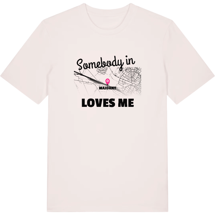 Någon i Majdany älskar mig t-shirt – t-shirt från PinShirt
