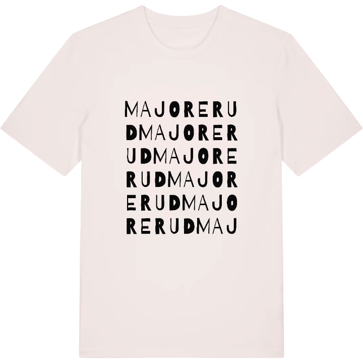 Majorerud ordlek t-shirt – t-shirt från PinShirt