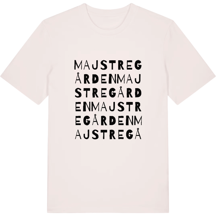 Majstregården ordlek t-shirt – t-shirt från PinShirt