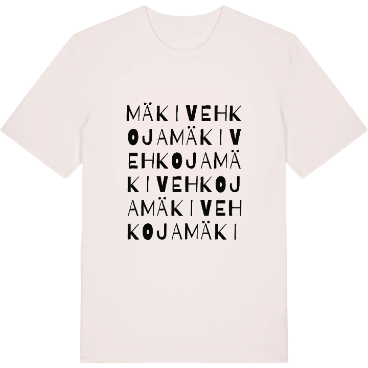 Mäkivehkoja ordlek t-shirt – t-shirt från PinShirt
