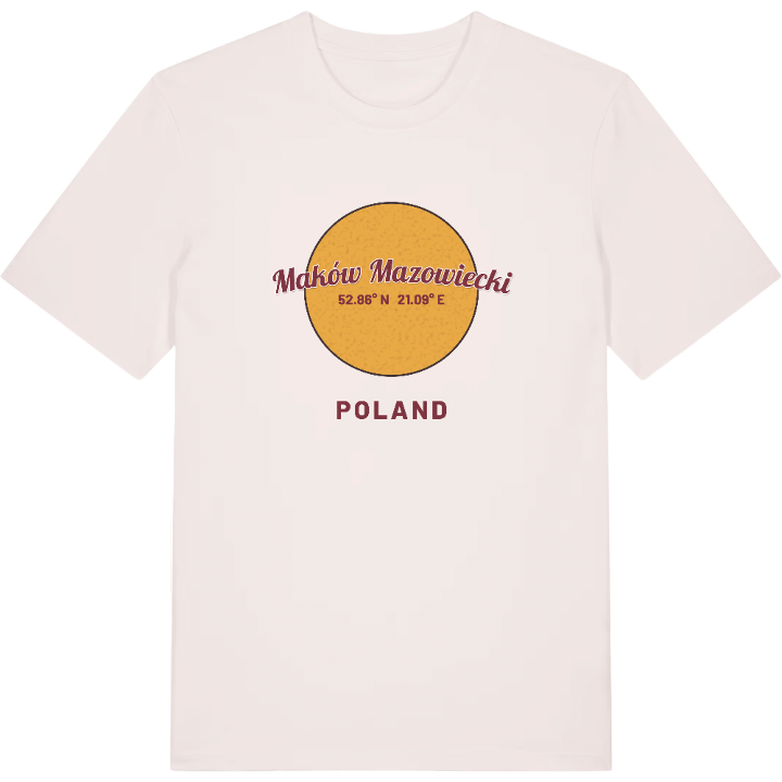 Maków Mazowiecki cirkel t-shirt – t-shirt från PinShirt