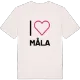 Jag älskar Måla t-shirt stort tryck