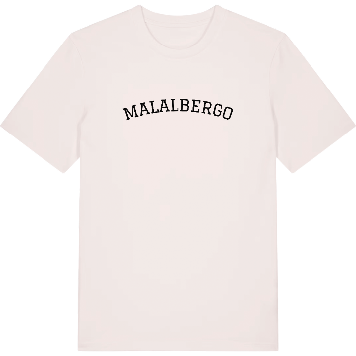 Malalbergo böjd t-shirt – t-shirt från PinShirt