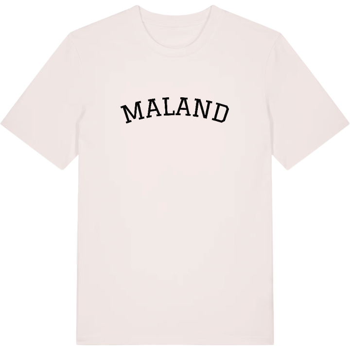Maland böjd t-shirt – t-shirt från PinShirt