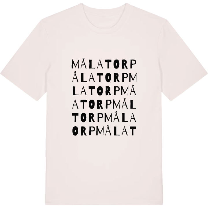 Målatorp ordlek t-shirt – t-shirt från PinShirt