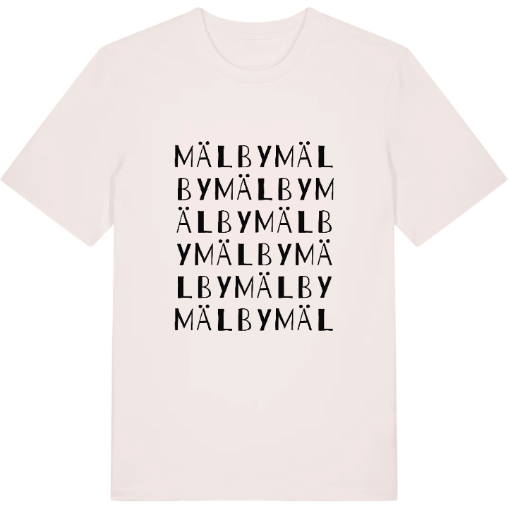 Mälby ordlek t-shirt – t-shirt från PinShirt