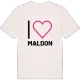 Jag älskar Maldon t-shirt stort tryck
