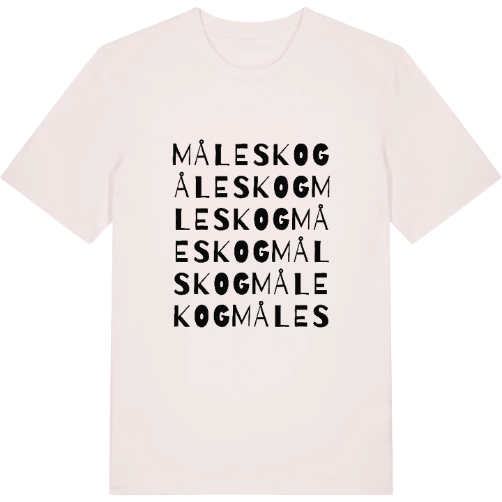 Måleskog ordlek t-shirt – t-shirt från PinShirt