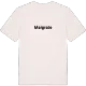 Malgrate fetstil t-shirt