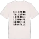 Mälleröd ordlek t-shirt