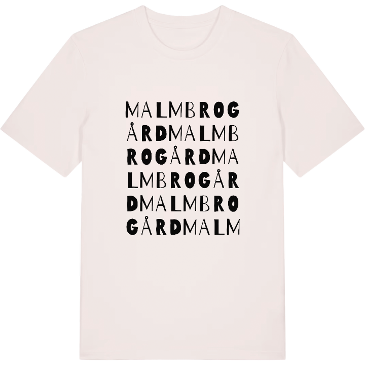 Malmbro gård ordlek t-shirt – t-shirt från PinShirt