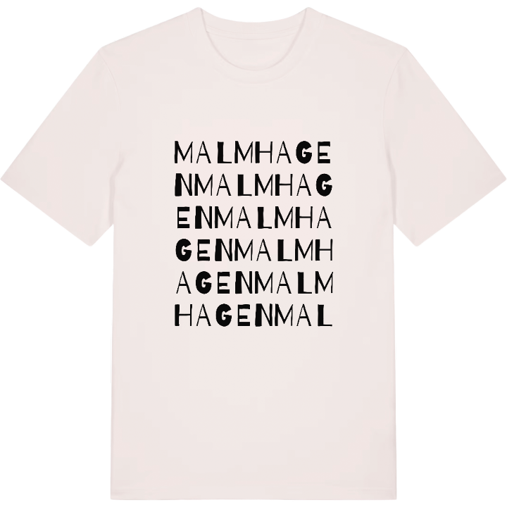 Malmhagen ordlek t-shirt – t-shirt från PinShirt