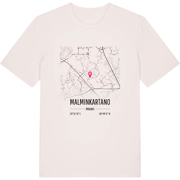 Malminkartano karta t-shirt – t-shirt från PinShirt
