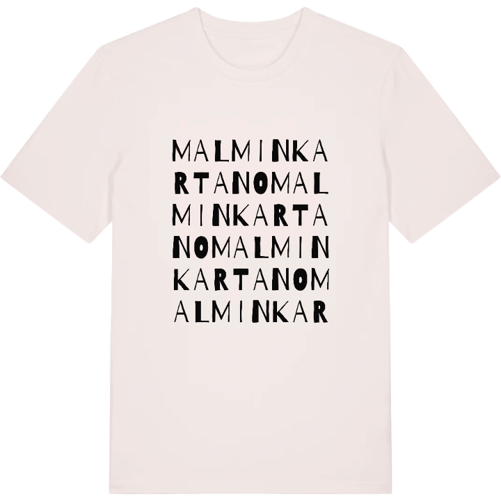 Malminkartano ordlek t-shirt – t-shirt från PinShirt