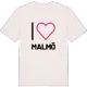 Jag älskar Malmö t-shirt stort tryck