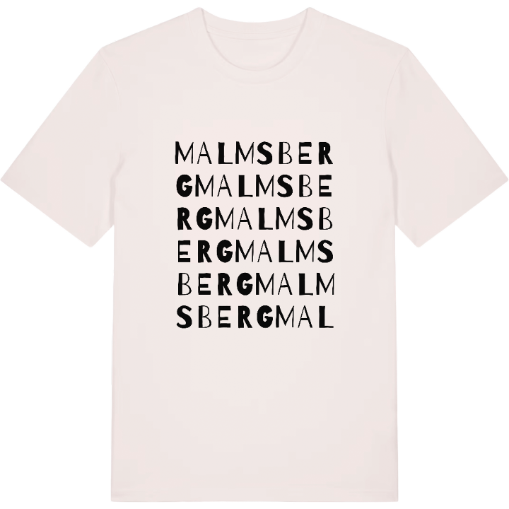 Malmsberg ordlek t-shirt – t-shirt från PinShirt