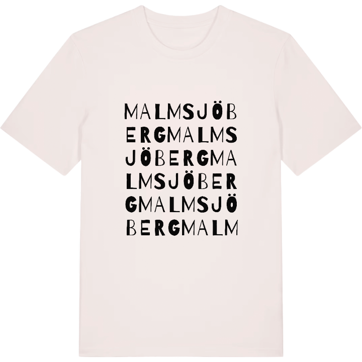 Malmsjöberg ordlek t-shirt – t-shirt från PinShirt