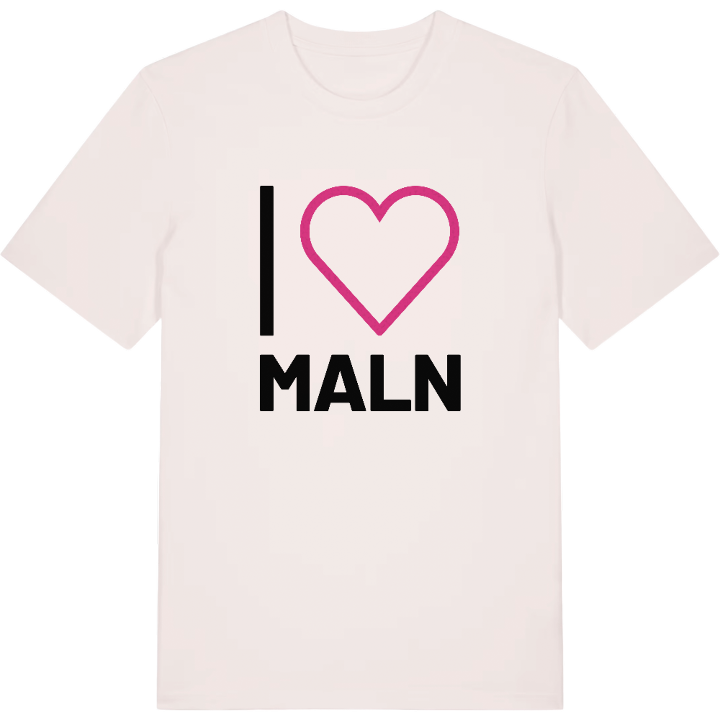 Jag älskar Maln t-shirt stort tryck – t-shirt från PinShirt