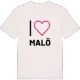 Jag älskar Malö t-shirt stort tryck