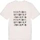 Malpas ordlek t-shirt