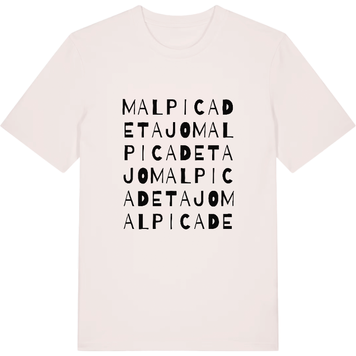 Malpica de Tajo ordlek t-shirt – t-shirt från PinShirt