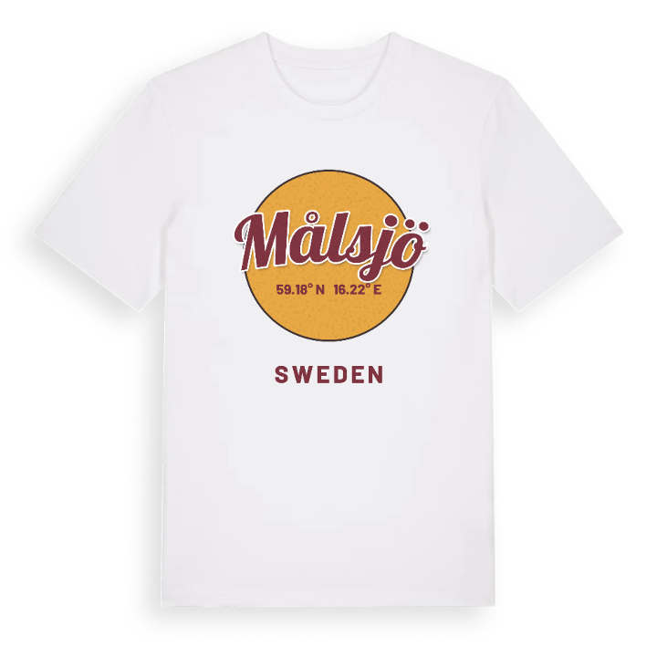 Målsjö cirkel t-shirt – t-shirt från PinShirt