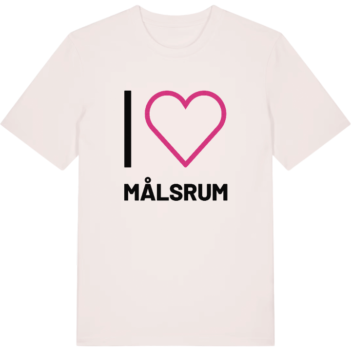 Jag älskar Målsrum t-shirt stort tryck – t-shirt från PinShirt