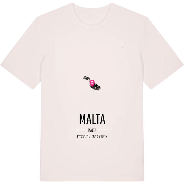 Malta karta t-shirt – t-shirt från PinShirt