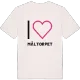 Jag älskar Måltorpet t-shirt stort tryck