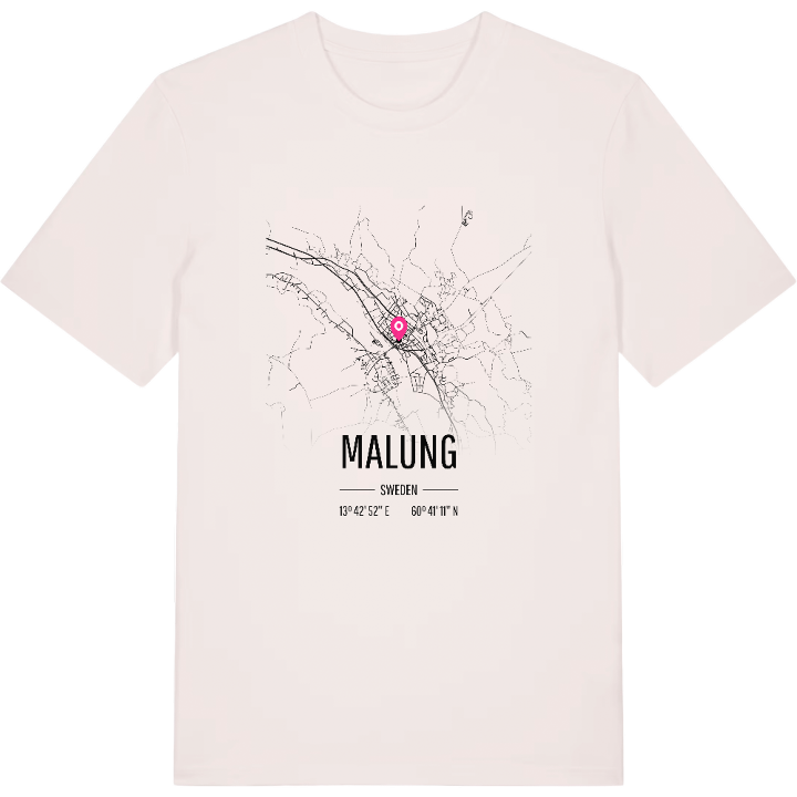 Malung karta t-shirt – t-shirt från PinShirt