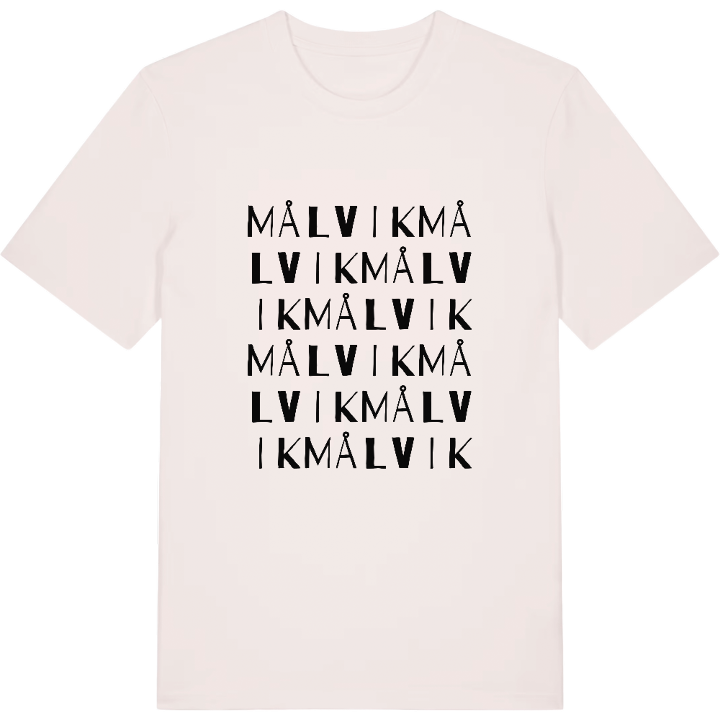 Målvik ordlek t-shirt – t-shirt från PinShirt