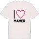 Jag älskar Mamer t-shirt stort tryck
