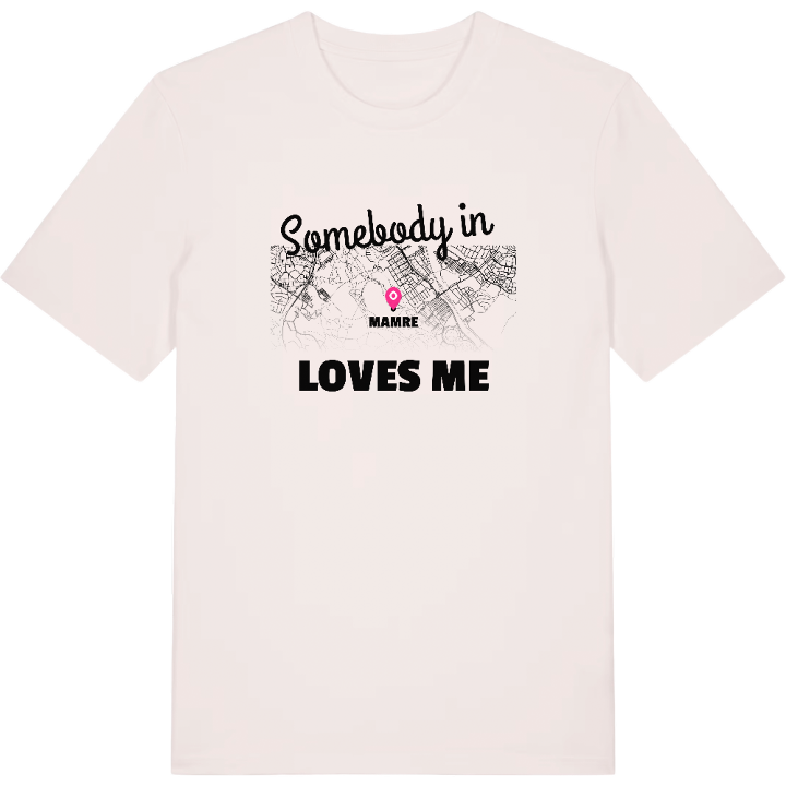 Någon i Mamre älskar mig t-shirt – t-shirt från PinShirt