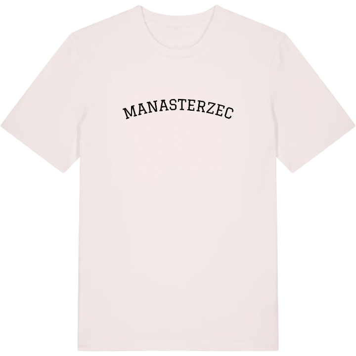Manasterzec böjd t-shirt – t-shirt från PinShirt