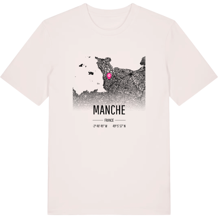 Manche karta t-shirt – t-shirt från PinShirt