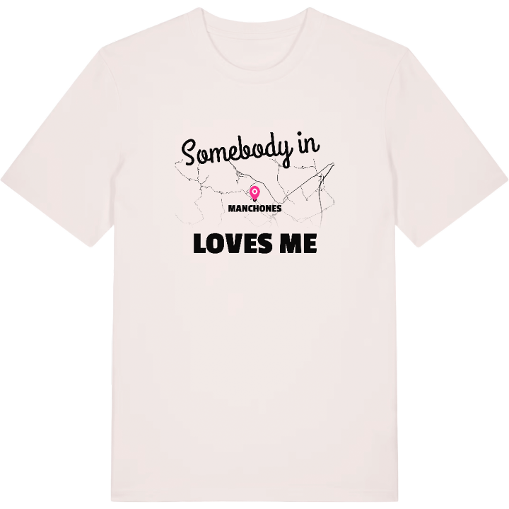 Någon i Manchones älskar mig t-shirt – t-shirt från PinShirt