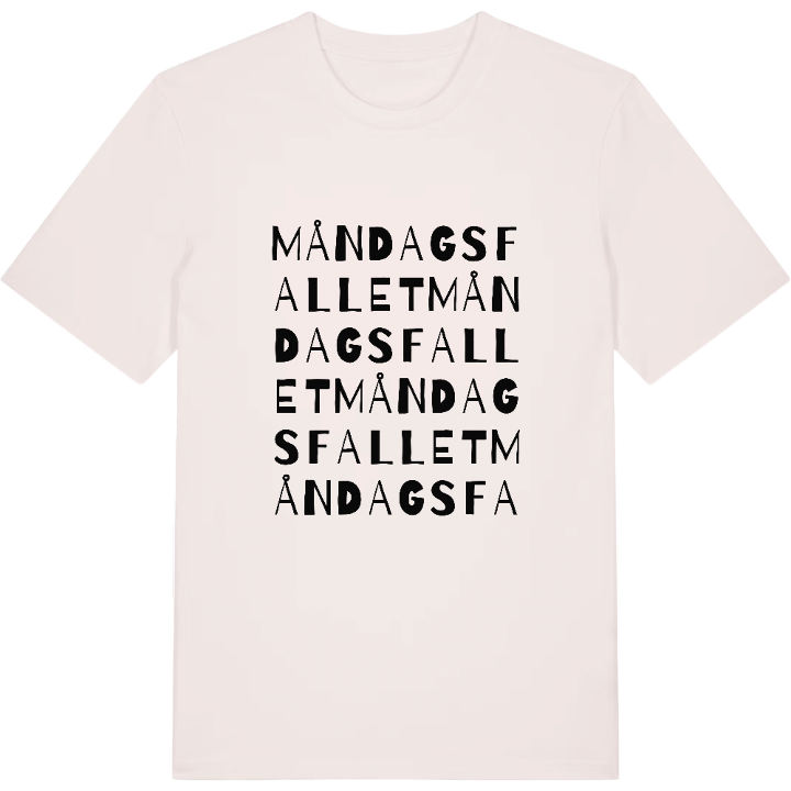 Måndagsfallet ordlek t-shirt – t-shirt från PinShirt